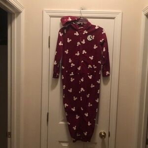 H&M Mickey Mouse hooded pajamas